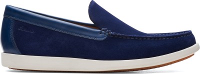 CLARKS Casuals For Men(Blue , 8)