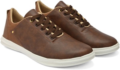 Dicy Casual Sneakers For Men(Brown, Tan)