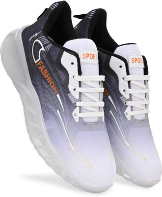 MERJOHN Men's Workout Trendy Daily Use Sports Shoes Outdoors For Men(Black , 9)