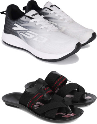 Pennen Men's Lightweight Running Shoes,Stylish Casual Shoes for Gym & Walking(Pack of2) Casuals For Men(Multicolor , 6)