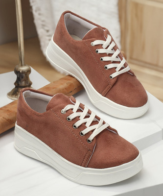 H.M.LADIES 2133 Sneakers For Women(Pink , 4)