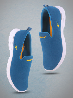 Sparx SM 675 Walking Shoes For Men(Blue, Yellow , 8)