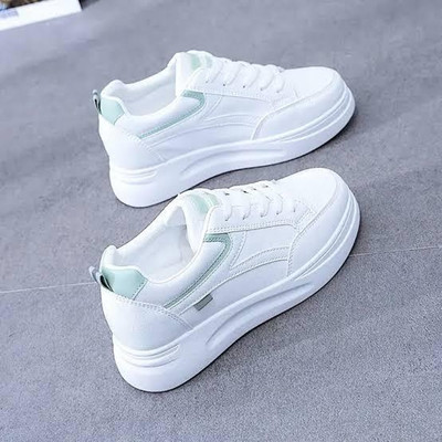 GREVON Latest Collection of Stylish and Comfortable Cashual Sneakers For Men Sneakers For Women(White , 8)