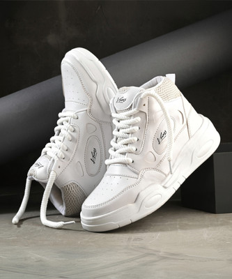 Knoos shoe Sneakers For Men(White , 6)