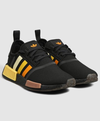 ADIDAS ORIGINALS NMD_R1 Sneakers For Men(Black , 9)