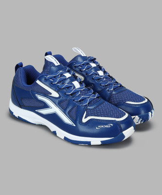 Hundred Xoom II Badminton Shoes For Men(Blue, White , 3)
