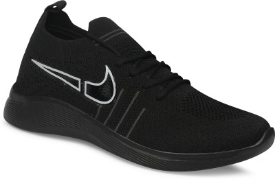 Combit Pace-03_Full Black Men's Sports Running | Training & Gym Shoes Running Shoes For Men(Black)