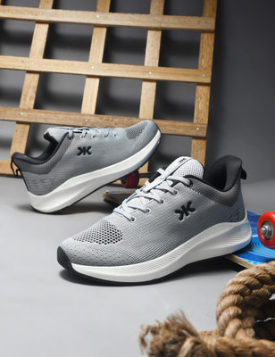 KILLER Lightweight,Comfortable,Trendy,Breathable, Sports Running Shoes For Men(Grey , 9)