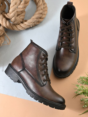 KILLER Boots For Men(Brown , 7)