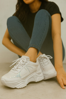 GRX Sneakers For Women(White , 8)