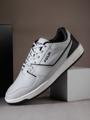 FCUK Sneakers For Men(Grey , 8)