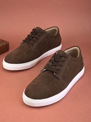 Mast & Harbour Men Casual Sneaker Shoes Sneakers For Men(Brown)
