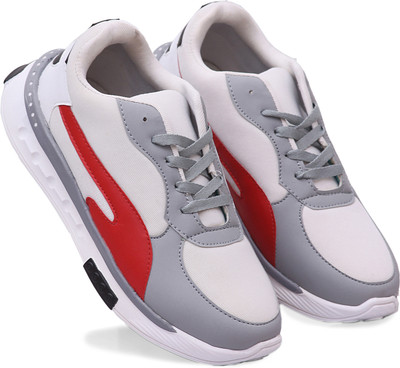 house of common Men's Casual Walking Running Shoe Running Shoes For Men(Grey , 10)