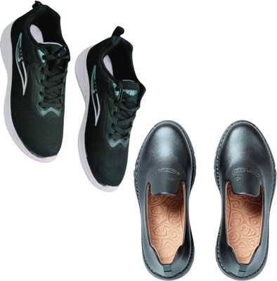 Plama Stylish Casual Shoes for Men – Perfect for Daily Wear Casuals For Men(Black, Black , 9)