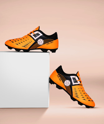 FEROC Ultra Orange Football Shoes For Men(Orange)