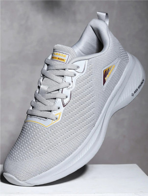 Abros INTER CEPTOR-3 Running Shoes For Men(Grey , 6)