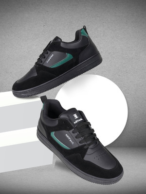 Ezok JV-2410 Lightweight Comfort EVA Soft Summer Trendy Premium Stylish Sneakers For Men(Black , 6)