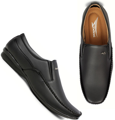 Zixer Office Wear Oxford Derby Formal Shoes For Men || Boys Wow Formal Wedding Party Slip On For Men(Black, Black , 6)