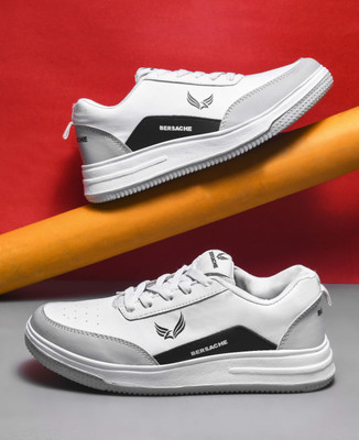 BERSACHE Sneakers For Men(Grey , 6)