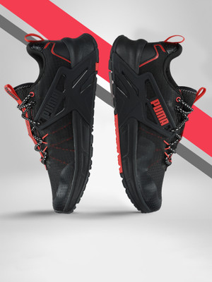 PUMA Pacer + Trail Sneakers For Men(Black , 8)