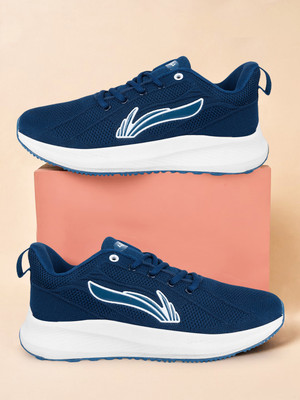 LANCER BOSS-3GRN-WHT Running Shoes For Men(Blue , 10)