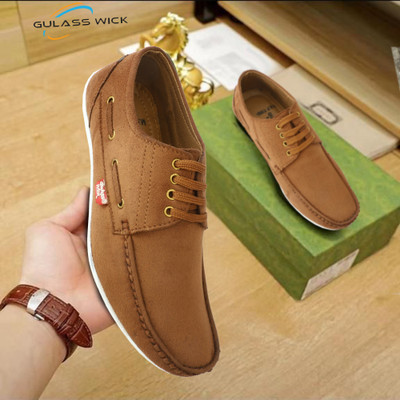 GULASS WICK Stylish Casual Shoes Casuals For Men(Brown , 6)