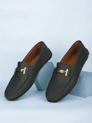 HUSH PUPPIES Men's Loafers Shoes Loafers For Men(Green , 8)