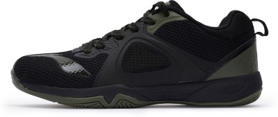 LI-NING Energy 20 Badminton Shoes For Men(Green, Black , 6)