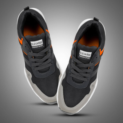 Begone Trendy Light Weight Casual, Walking Shoe Running Shoes For Men(Grey , 9)