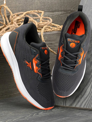 CLYMB LEO Walking/Outdoor/Gym Running Shoes For Men(Grey , 9)