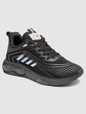 KANGAROOZ Premium Stylish Breathable Running Shoes For Men(Black , 8)