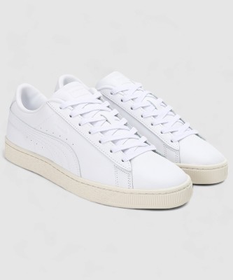 PUMA Basket Classic 75Y PRM Casuals For Men(White , 10)