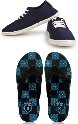 Kzaara Sneakers For Men(Navy, Blue)