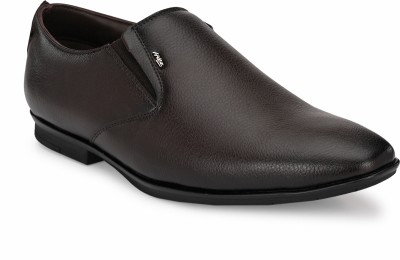 Hitz MS_501-BROWN Slip On For Men(Brown , 5)