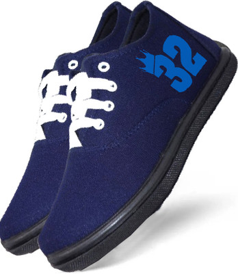 Kenamin Stylish Casual Shoes for Men and kids Casuals For Men(Navy, Blue , 8)