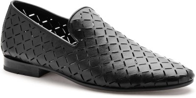 RUOSH The Paul Black Men Slip-on Ruosh Slip On For Men(Black , 11)