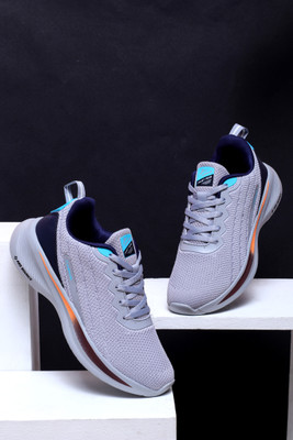 Abros INTER CEPTOR-3 Running Shoes For Men(Grey , 9)