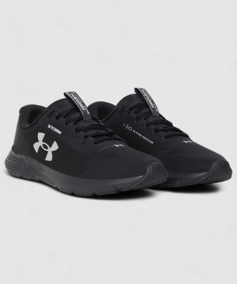 UNDER ARMOUR UA Charged Rogue 3 Storm Running Shoes For Men(Black , 9.5)