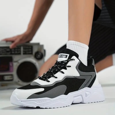 Arivo Premium Ankle Length Black casual walking sneakers for men High Tops For Men(Black, Grey)
