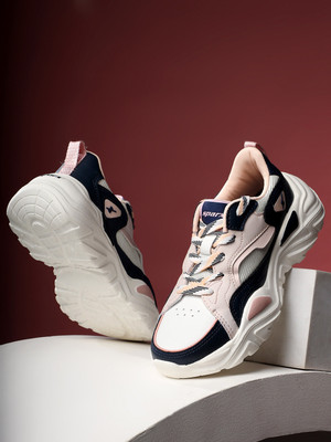 Sparx SL 269 Running Shoes For Women(Navy, Pink , 5)