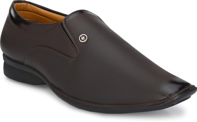 John Karsun Slip On For Men(Brown , 10)
