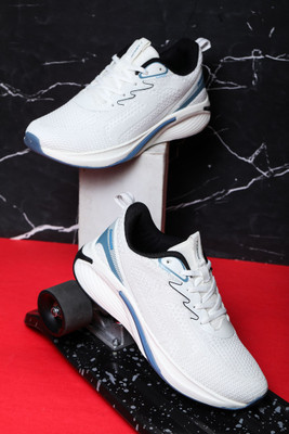 Abros Cheer-On Running Shoes For Men(White , 7)