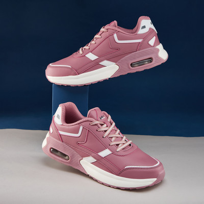 CAMPUS BYTE Sneakers For Women(Pink, White , 4)