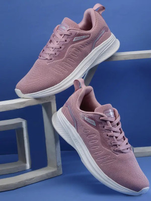 action Athleo ATL 806 Comfortable Trendy Stylish Sports Lace Up Running Shoes Running Shoes For Women(Pink , 7)