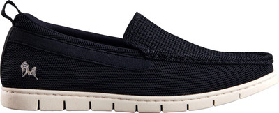 Neemans Flex Knit Loafers Loafers For Men(Black , 6)