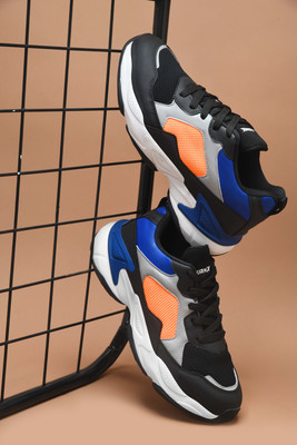 TurnX Sports High Tops For Men(Black , 6)