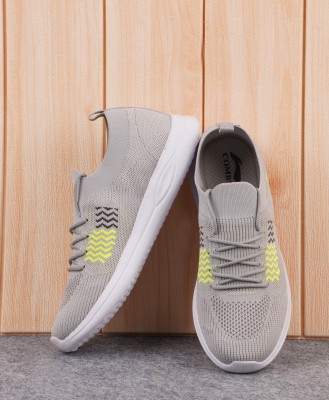 Combit TRUMP-01_GREY/C GRN Running, Walking, Trekking, Comfort, Outdoor, Lightweight Walking Shoes For Men(Grey)