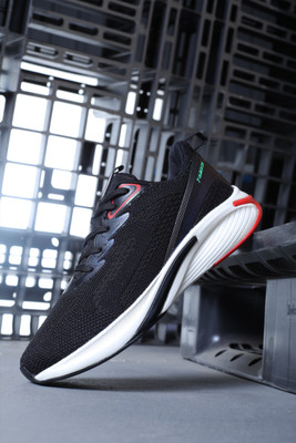 Abros STARE-ON Running Shoes For Men(Black , 7)