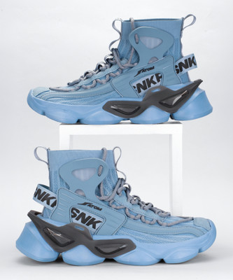 ATOM Gansta1 Sneakers For Men(Blue , 10)