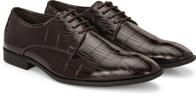 INVICTUS Formal Lace Up For Men(Red , 10)